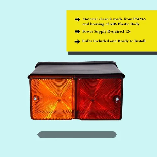 Vista 3 de Conjunto de luces intermitentes intermitentes intermitentes de 12 V para Case IH Fiat Ford New Holland Tractor D3NN13405B D3NN13N13N32