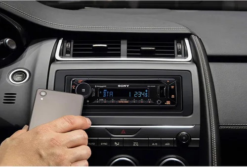 Vista 10 de Sony MEX-N5300BT - Radio de coche estéreo Single Din con Bluetooth, reproductor de CD, USB/AUX
