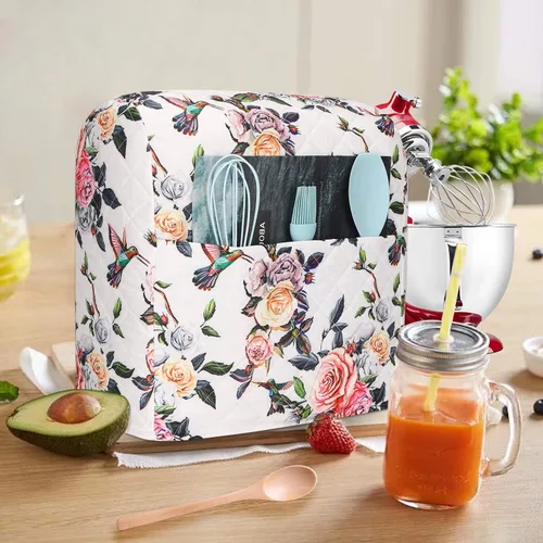 Vista 8 de KitchenAid - Funda para batidora, soporte de cocina compatible con mezcladores KitchenAid Hamilton de 5 a 8 cuartos de galón, funda acolchada