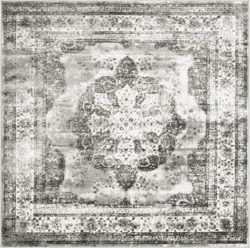 Vista 494 de Unique Loom Sofia Collection - Alfombra de área - Salle Garnier (3' 3" x 5' 3" Rectángulo, Turquesa/Azul)