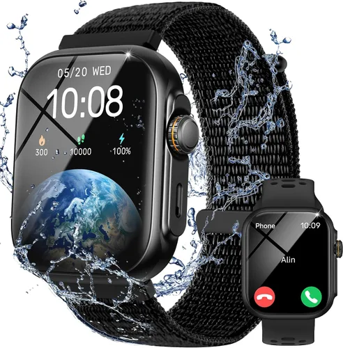 Vista 9 de Parsonver Reloj inteligente, Alexa Bulit-in, GPS, llamadas Bluetooth, rastreador de actividad impermeable de 30M, paquete de 2