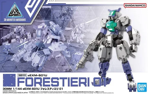 Vista 2 de Bandai Hobby - Misión de 30 minutos - #46 1/144 eEXM-S01U Forestieri 01 30 MM Kit