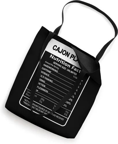 Vista 2 de I Destroy Silence cajon player Vintage cajon Tote Bag