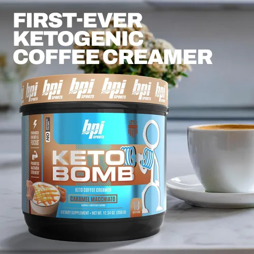 Vista 6 de Suplemento Dietario BPI Sports Keto Bomb Batido ketogénico para café y té, 1, 1