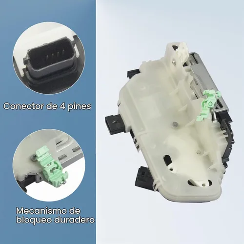 Vista 4 de DICMIC Actuador de pestillo de bloqueo de puerta delantera izquierda del lado del conductor compatible con Ford Explorer 2011-2019 Ford F-150