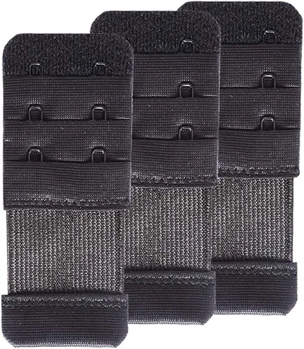 Vista 12 de SAMGU Extensores de brasier para mujer, 2 ganchos, 3 ganchos, 4 ganchos, 5 ganchos, 6 ganchos, correa de extensión de brasier elástica suave 2