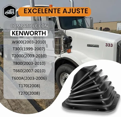 Vista 2 de Camoo 924-5405 Bota de cambios para transmisión automática/manual compatible con modelos seleccionados de Kenworth, pieza de repuesto OEM Número