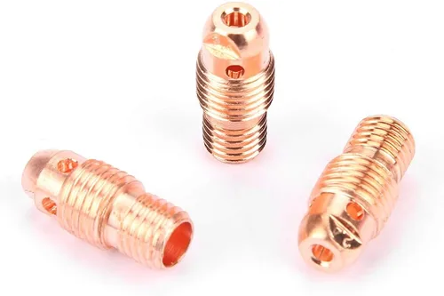 Vista 6 de Piezas de la antorcha de soldadura, 53 unids tig soldadura antorcha cuerpo partes gas lente boquilla boquilla kit taza para WP-9 20 25
