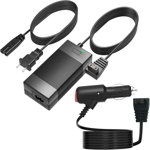 Vista 9 de Cargador de coche para refrigerador de coche compatible con Alpicool, Bodega, Euhomy, BougeRV, ARB, ICECO, Setpower, JoyTutus cable de alimentación