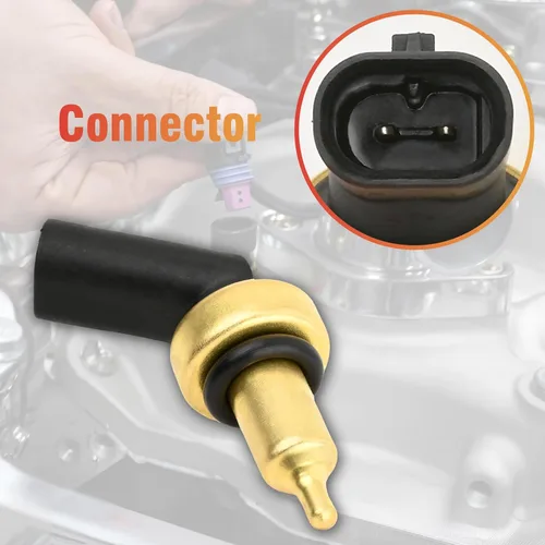 Vista 3 de 13628602086 Sensor de temperatura del refrigerante compatible con Cooper 2013-2015 Cooper Countryman Cooper Paceman 2013-2016