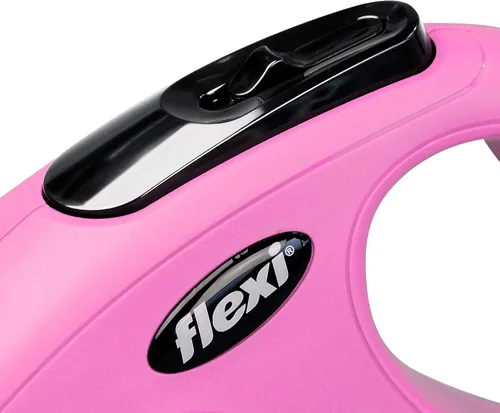 Vista 2 de Correa Automática Flexi New Classic Tape S 5M Rosa