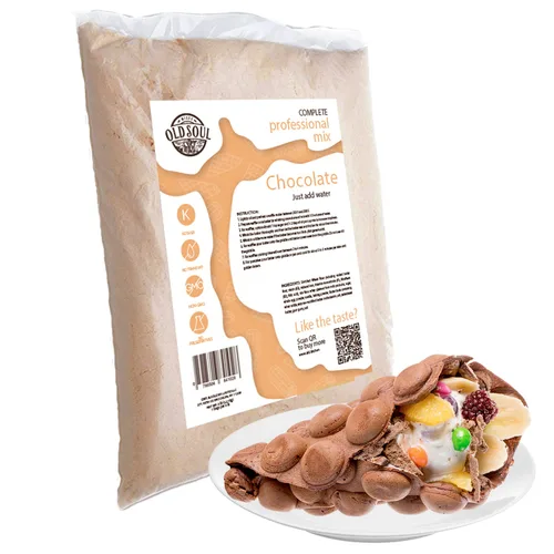 Vista 4 de ALDKitchen Bubble Waffle Mix Sin soja Sin nueces Mezcla de masa para gofres de huevo (vainilla, 30 libras)
