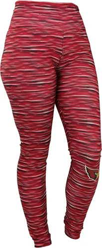 Vista 45 de Zubaz NFL Mallas para mujer de longitud completa de cintura alta básica 1.0