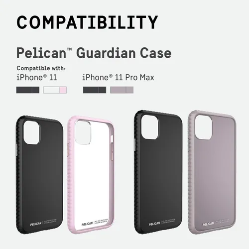 Vista 7 de Pelican Guardian - Carcasa para iPhone 11 Pro Max (Negro)