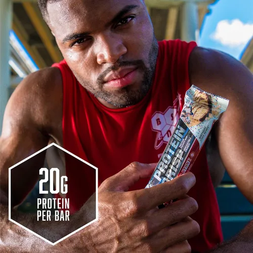 Vista 5 de BSN Protein Crisp Bar by Syntha-6 - Barra de proteína de suero bajo en azúcar, 1072751, Crunch de chocolate, 1