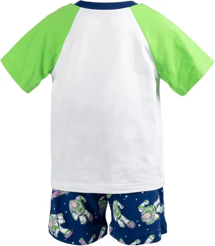 Vista 7 de Disney Pixar Cars Mickey Mouse King Toy Story Buzz Lightyear - Conjunto de camiseta gráfica y pantalones cortos de rizo francés