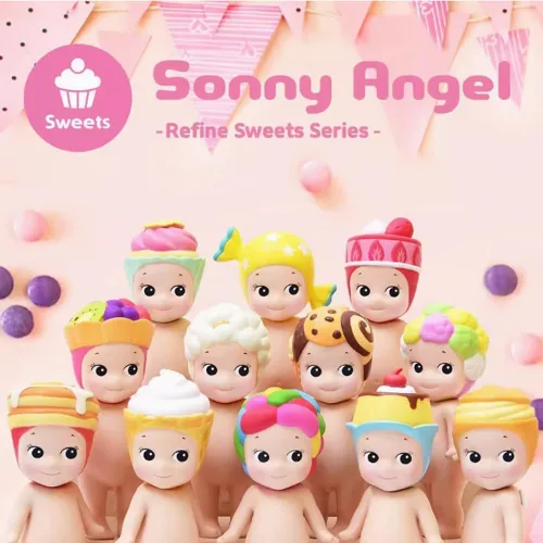 Vista 5 de Sonny Angel Sweets - Figura Mini Original / 1 Caja Ciega Sellada, Multicolor, SAS65379