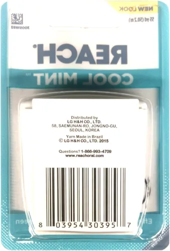 Vista 3 de REACH Hilo dental, menta fresca 55 yardas (paquete de 4)