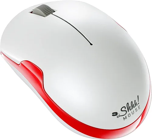 Vista 8 de mouse silencioso inalámbrico, reducción de ruido del 90% (Baterías Incluidas), Negro