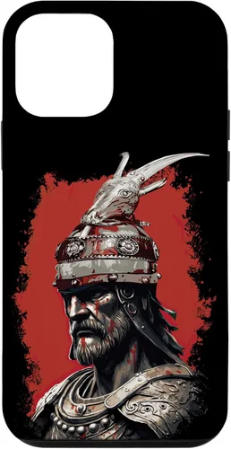 Vista 16 de Funda para iPhone 13 Pro Max Skanderbeg Albanan National Hero Eagle Kosovo Albaner