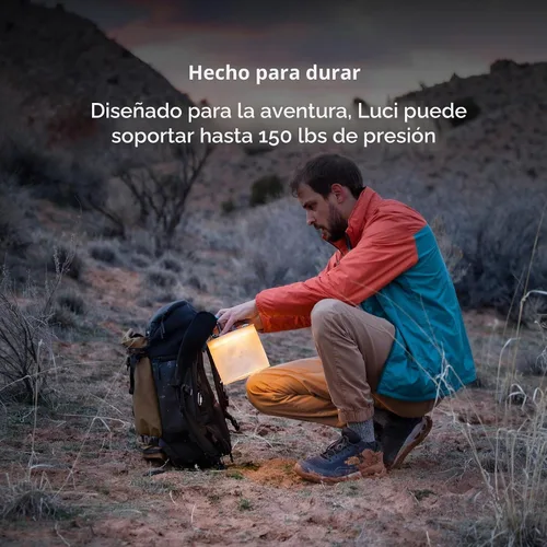 Vista 5 de BioLite Luci Charge 360 - Linterna de camping, solar, USB-C, recargable