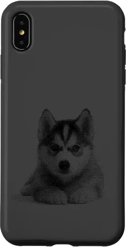 Vista 11 de Chic Husky Puppy for Dog Mom and Paw Parents Case for iPhone 16