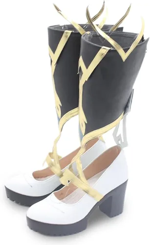 Vista 3 de Genshin Impact Kaveh Zapatos Botas Cosplay Disfraz Personalizable Tamaño 0711082