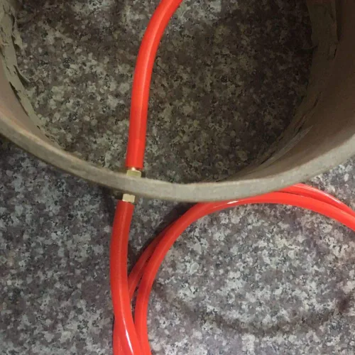 Vista 5 de Joywayus - Válvula de unión de combustible de 1 pulgada con estrías para manguera, acoplador de cabezal de paso, válvula de intersección y división