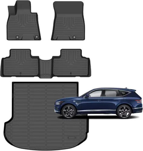 Vista 57 de Alfombrillas para Jeep Compass 2007-2016/2007-2016 Jeep Patriot/Dodge Caliber 2007-2012 para todo tipo de clima con forro de carga para automóvil