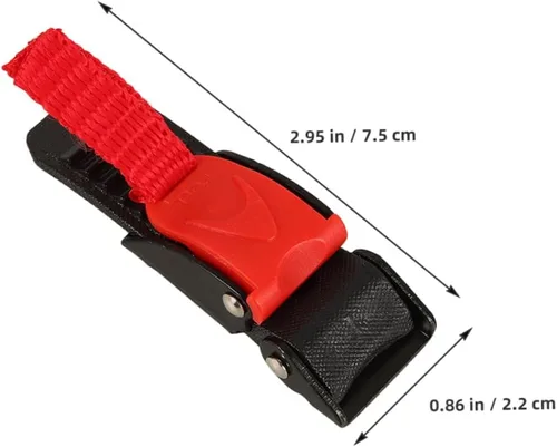 Vista 2 de Zerodeko 4pcs Quick Release Motorcycle Buckle Clips Fit Safety Buckles for Motorcycle Accessories Easy to Install Stylish Design