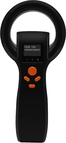 Vista 9 de Smoostart Escáner de microchip para mascotas, ISO11784/ISO11785/FDX-B/ID64/EMID lector de microchip de almacenamiento de datos
