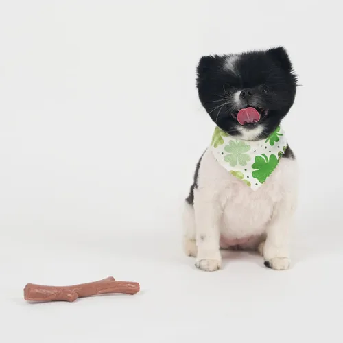 Vista 13 de SPOT Bam-Bones Plus Branch - Fibra de bambú y nailon, masticable duradero y de larga duración para perros masticadores agresivos, gran juguete