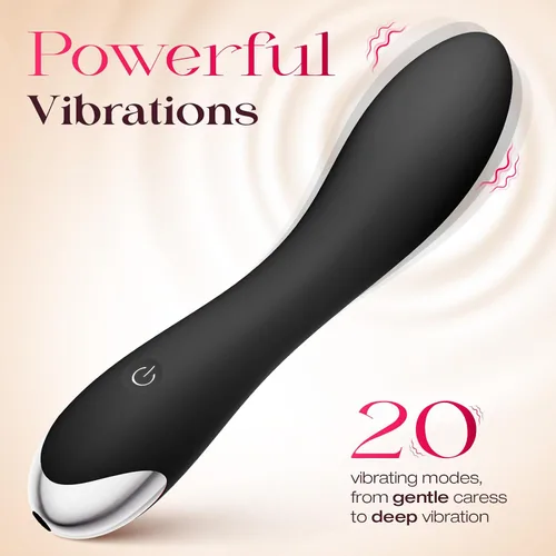 Vista 4 de MOOLIGIRL Vibrador juguetes para adultos, juguetes sexuales para mujeres, kit de vibradores de punto G con 4 cabezales de silicona de repuesto