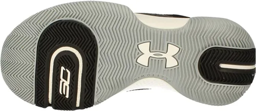 Vista 5 de Under Armour Tenis de baloncesto unisex para niños Steph Curry 3zer0 Iv, Negro 001
