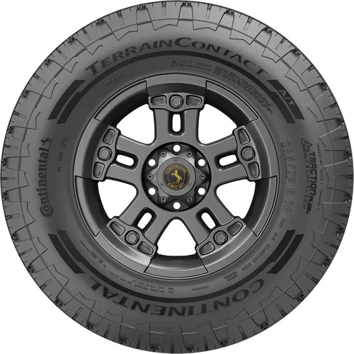 Vista 3 de Continental TerrainContact A/T - Neumático radial para todas las estaciones - 225/60R17 99H