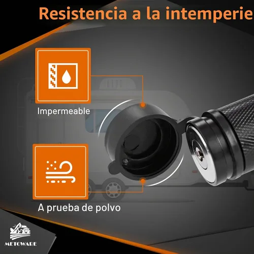 Vista 6 de METOWARE Bloqueo de enganche de remolque, apto para receptor de clase III