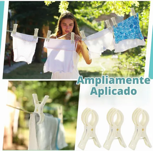 Vista 7 de LemonRoad Paquete de 10 Clips Grandes para Arco de Globos de Plástico Transparente con Resorte para Telón de Fondo de 3.5 Pulgadas, Abrazaderas