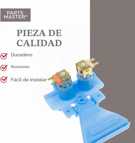 Vista 3 de Reemplazo Parts Master para Válvula de Agua de Lavadora GE - WH13X26535, PS12726769, AP6892695 - Para Lavadora GE