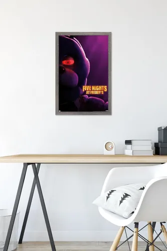 Vista 6 de Trends International Five Nights at Freddy's Movie - Póster de pared de Bonnie de una hoja, 22.4 pulgadas de largo x 14.7 pulgadas de ancho, versión