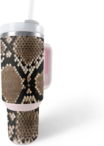 Vista 11 de MightySkins Skin - Vaso de vinilo compatible con Stanley The Quencher H2.0 FlowState de 40 onzas, Rasta León, protectora, duradera y única, fácil