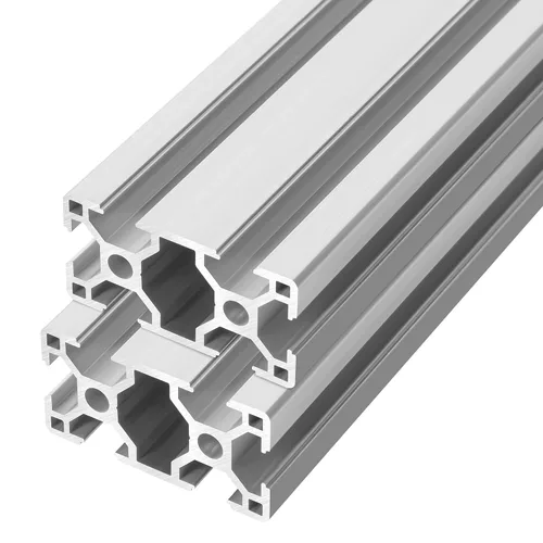 Vista 6 de Extrusión de aluminio de ranura 3060 T para piezas de impresora 3D y CNC DIY negro 600mmX2