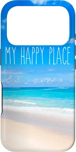 Vista 30 de Rae Inspired Dun My Happy Place Summer Vacay Ocean Beach Day Case for iPhone 17