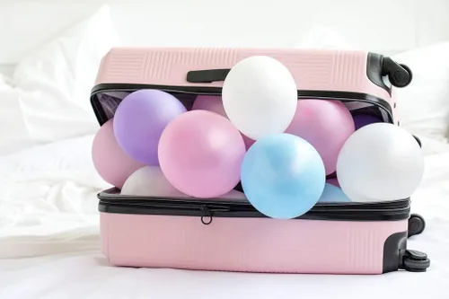Vista 5 de American Tourister Stratum XLT - Equipaje rígido, extensible con ruedas giratorias, Pink Blush), 122720-1684