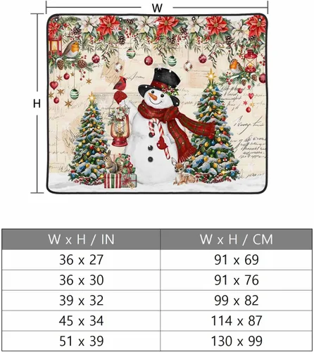 Vista 15 de Cubierta magnética azul para chimenea, detiene la pérdida de calor, pantalla de chimenea para interiores, bolas de gnomos de Navidad, árbol de copo