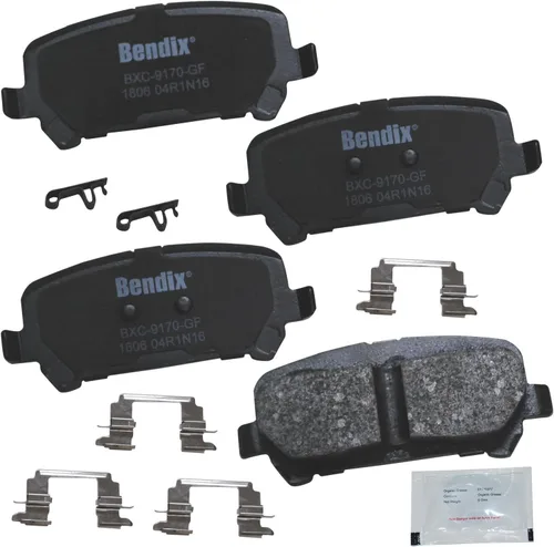 Vista 8 de Bendix Priority1 CFC154 - Juego de pastillas de freno de disco para Avanti II, Century, LeSabre, Regal, Riviera, chasis comercial, DeVille