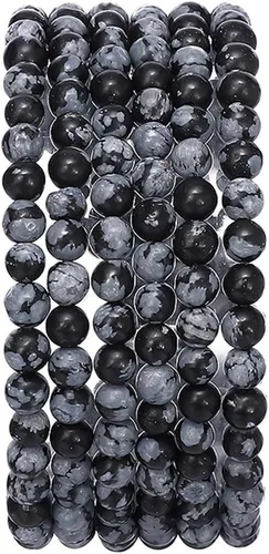 Vista 60 de BEADIA Cuentas redondas de jade africano natural de piedra suelta semipreciosas para hacer joyas 4MM 38cm/hebra