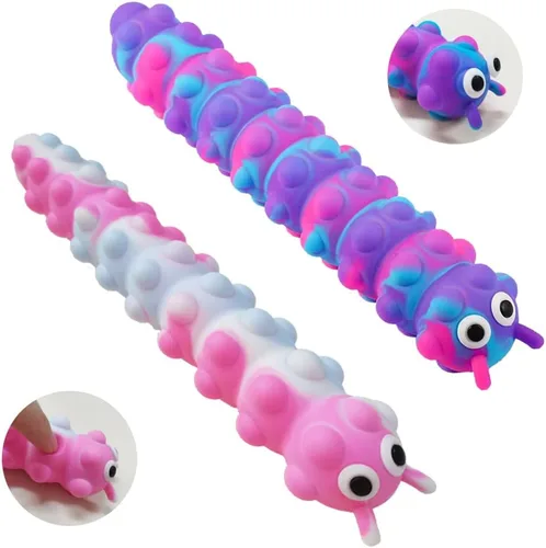 Vista 11 de Juguete Fidget Pop de Succión, Juguetes para Relajarse y Aliviar la Presión, Juguetes Sensoriales Popper Anti-Presión de Compresión 3D para Niños