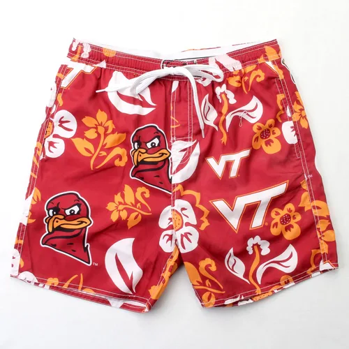 Vista 75 de Wes and Willy NCAA Traje de baño floral para hombre