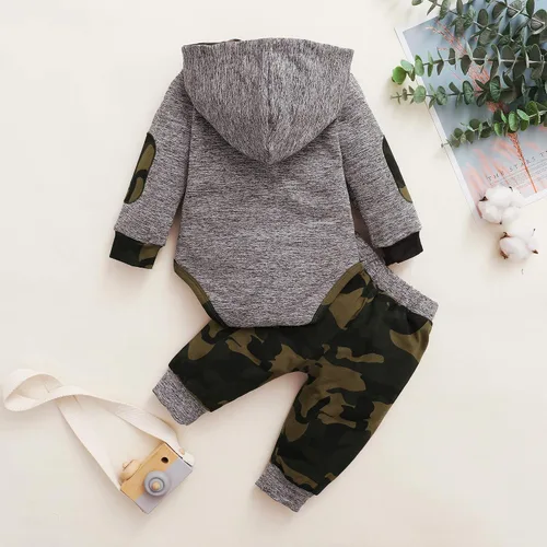 Vista 4 de Renotemy Conjunto de ropa para bebé recién nacido, ropa para niño y niña, pantalones largos