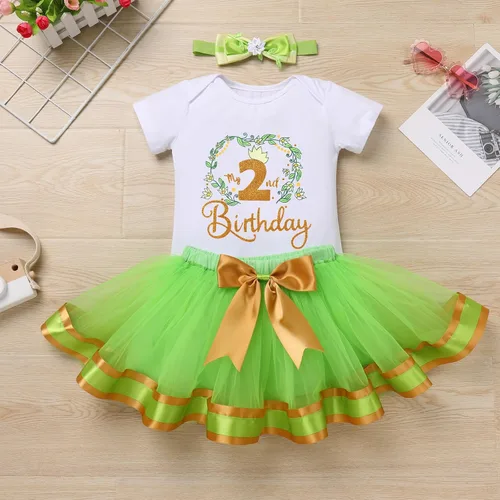 Vista 66 de ODASDO Conjunto de 3 piezas con temática de animla para bebé niña